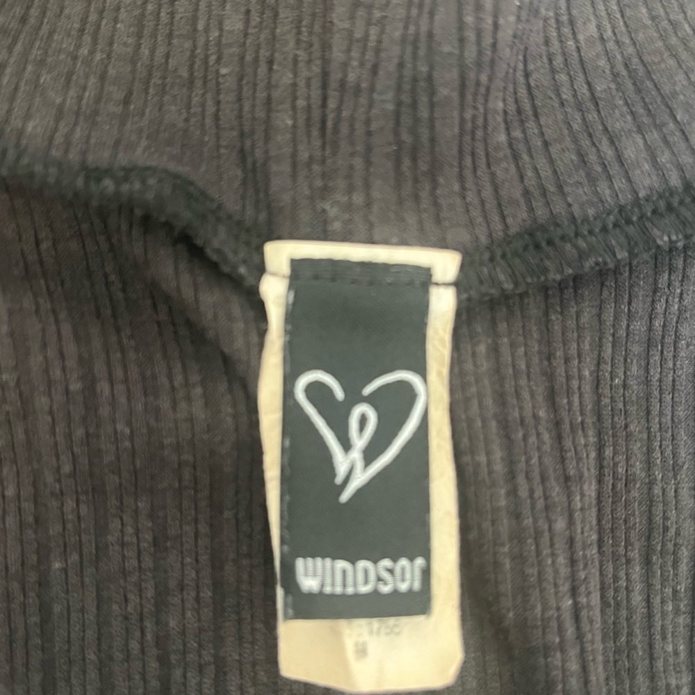 Windsor Off Black Turtleneck Midi Dress. Size Medium. Good condition. - Picture 5 of 7